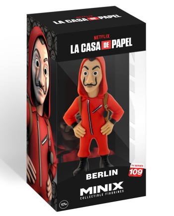 MONEY HEIST - Berlin with Mask - Figure Minix 12cm
