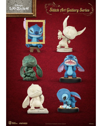 DISNEY - Stitch "Art Gallery" - Fig. Mini Egg Attack 8cm assortment x6