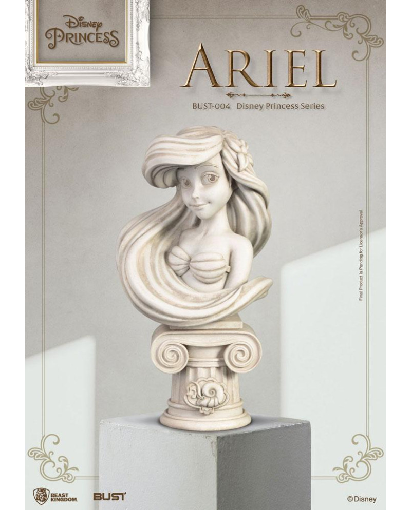 DISNEY - Ariel - Buste Princess Series PVC 15cm