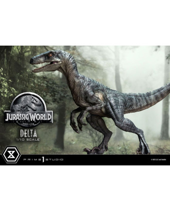 JURASSIC WORLD - Delta - Statue 17cm