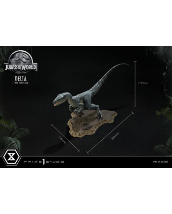 JURASSIC WORLD - Delta - Statue 17cm