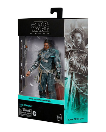 STAR WARS - Saw Gerrera -  Figure Black series Deluxe 2023 15cm