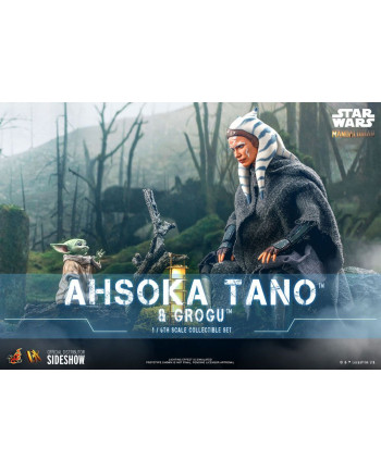 THE MANDALORIAN - Ahsoka & Grogu - Pack 2 Action Figures 29cm