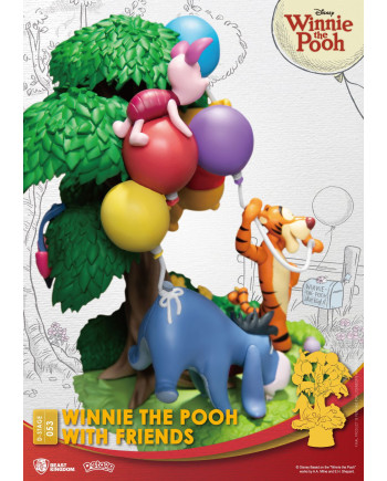 DISNEY - Winnie with Friends - Diorama D-Stage 15cm