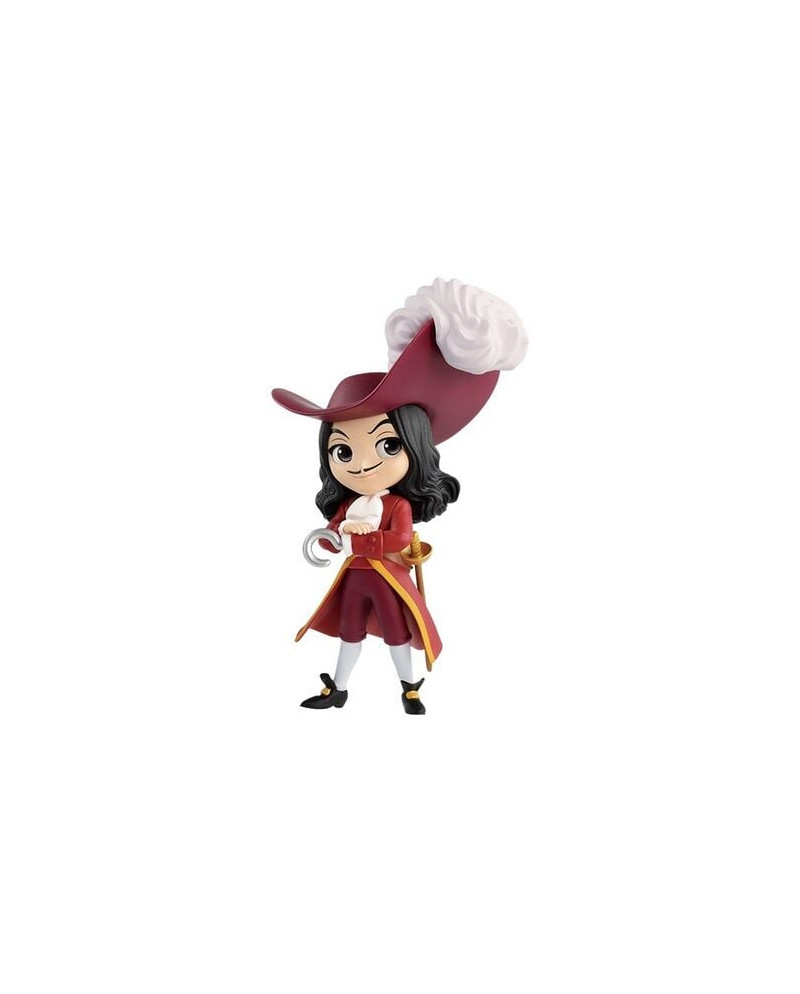DISNEY - Q Posket Mini Girls Villains - Captain Hook - 7cm