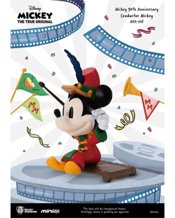 DISNEY MICKEY - Figurine Mini Egg Attack - Conductor Mickey - 9cm
