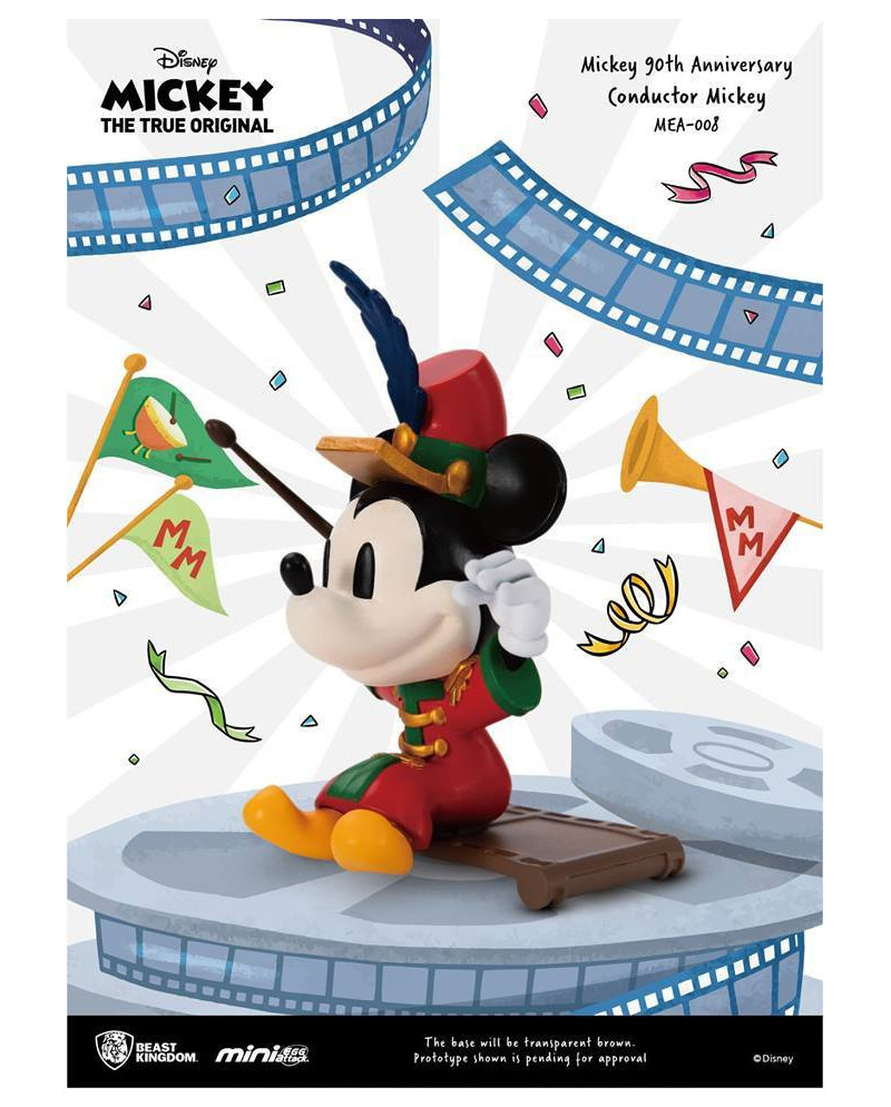 DISNEY MICKEY - Figurine Mini Egg Attack - Conductor Mickey - 9cm