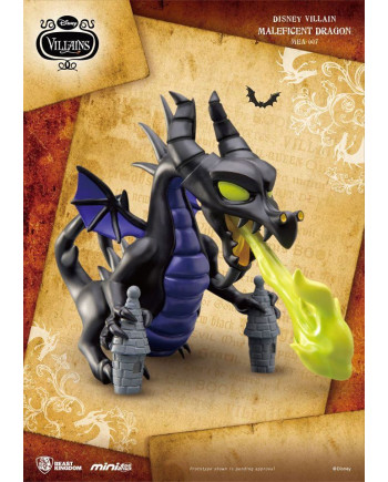 DISNEY VILLAINS - Figurine Mini Egg Attack - Maleficent Dragon - 10cm
