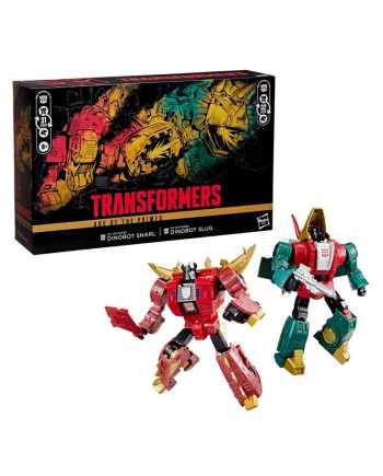 TRANSFORMERS - Dinobot Slug & Snarl - Figure Age of the Primes 21.5cm