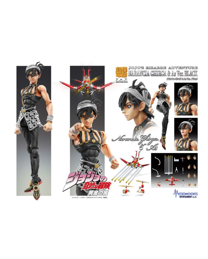 JOJO PART 5 - Narancia & Aerosmith - Figure Chozokado 14cm