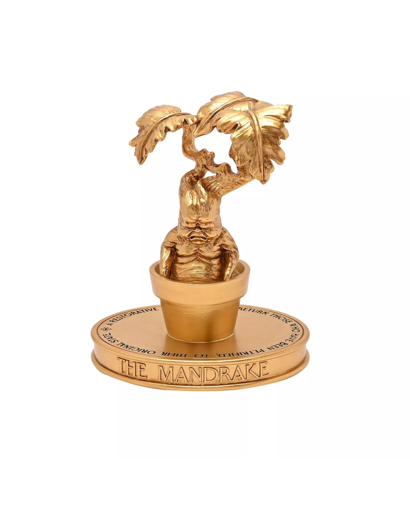 HARRY POTTER - Mandrake - Gold Figure 18cm