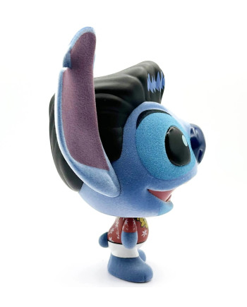 STITCH - Elvis Blue Hawaiian - Bhunny Flocked Vinyl Figure - 10cm