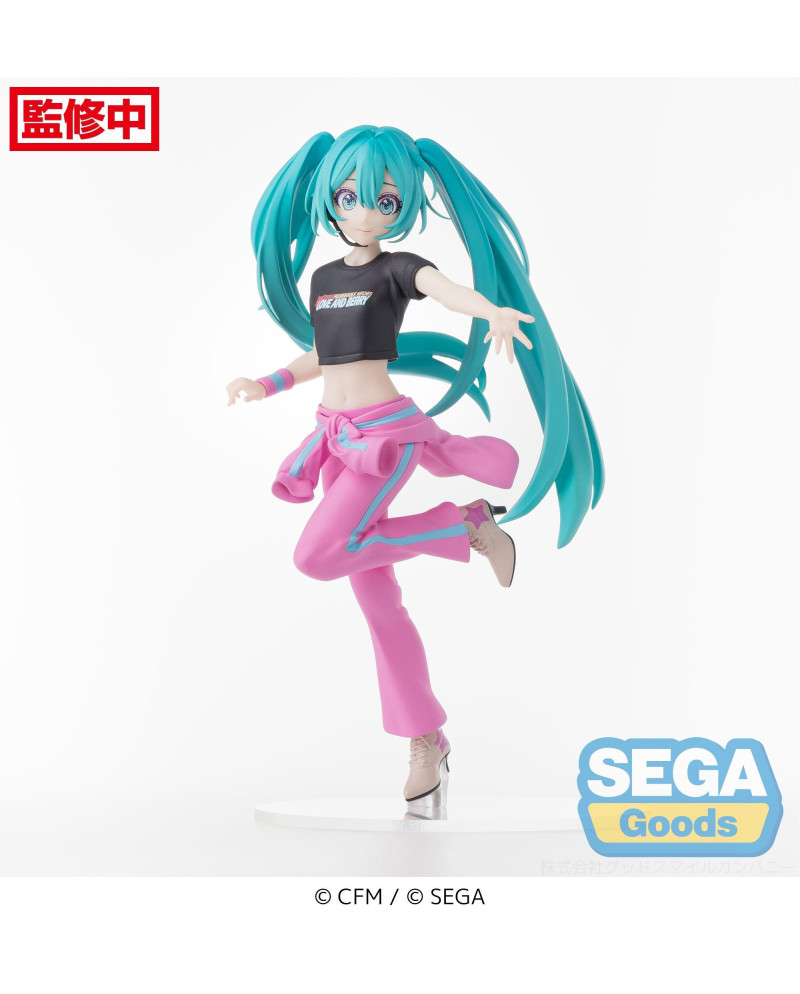 HATSUNE MIKU - Berry costume - Statue Desktop x Decorate 17cm