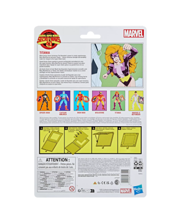 MARVEL - Titania - Figurine Marvel Legends Series 15cm