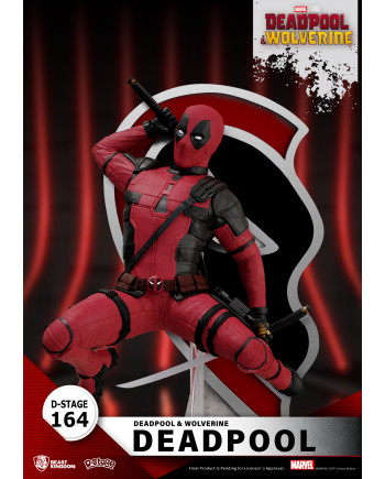 DEADPOOL & WOLVERINE- Deadpool - Diorama D-Stage 15cm
