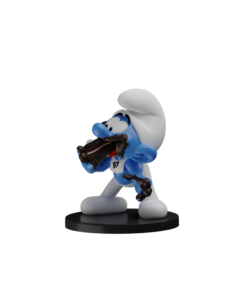 SMURF - Greedy Smurf - Figure 4inch