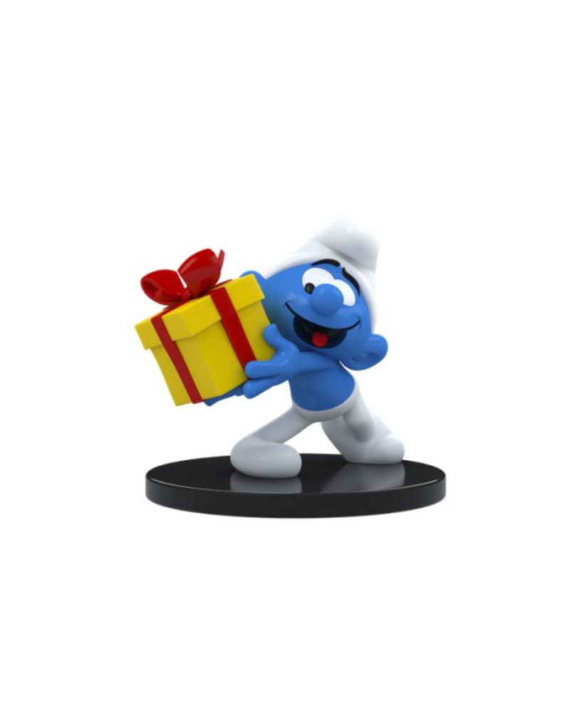 SMURF - Jokey Smurf with Gift - Figure 4inch