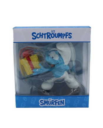SMURF - Jokey Smurf with Gift - Figure 4inch