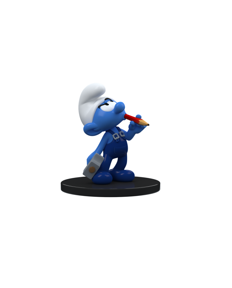SMURF - Handy Smurf - Figure 4inch