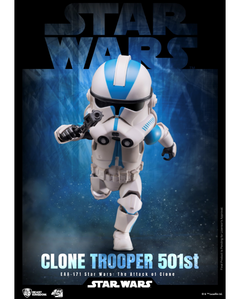 STAR WARS - Clone Trooper 501st - Figure Egg Attack Action 16.5cm