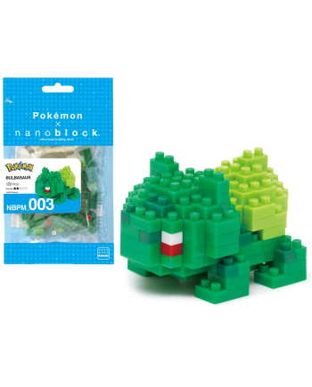 POKEMON - Bulbasaur - Figure Nanoblock 10cm