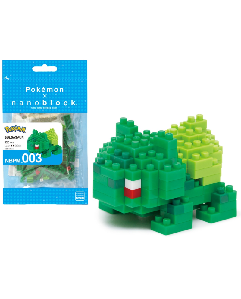 POKEMON - Bulbasaur - Figure Nanoblock 10cm