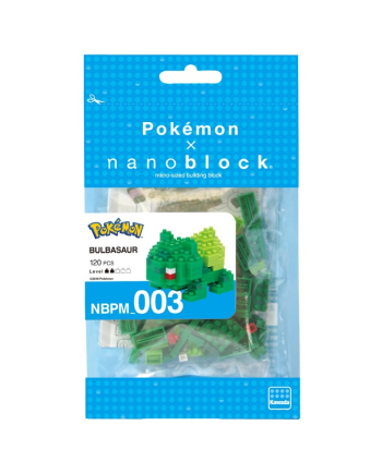 POKEMON - Bulbasaur - Figure Nanoblock 10cm