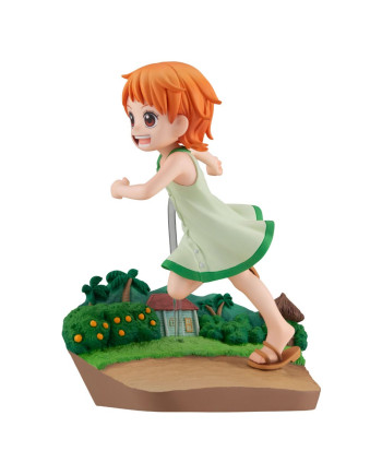 ONE PIECE - Nami "Run Run Run" - Statue G.E.M. 11cm