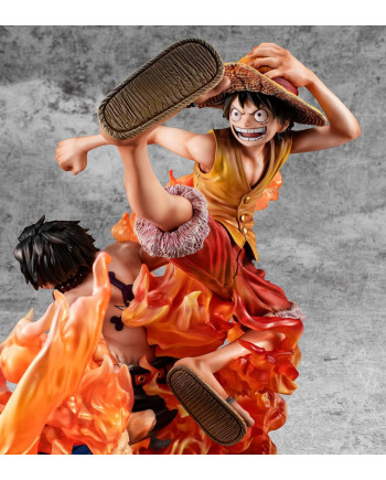 ONE PIECE - Luffy & Ace "Bond between brothers" - Statue P.O.P. 25cm