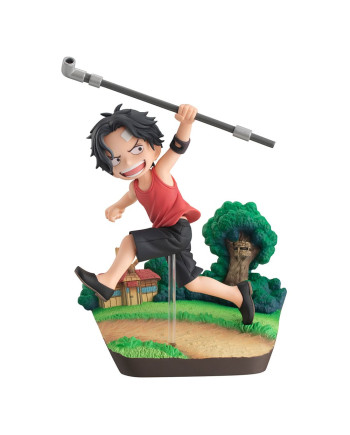 ONE PIECE - Portgas D. Ace "Run Run Run" - Statue G.E.M. 13cm