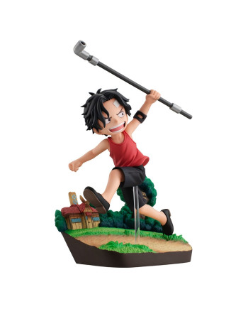 ONE PIECE - Portgas D. Ace "Run Run Run" - Statue G.E.M. 13cm