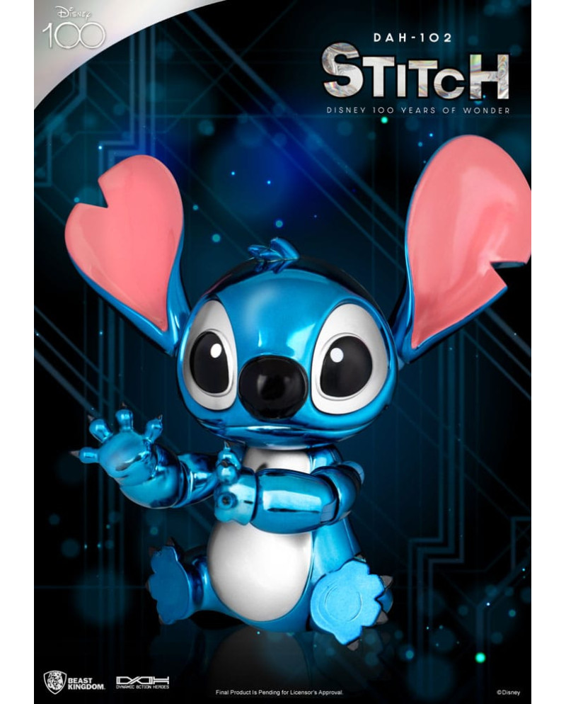 DISNEY 100 YEARS OF WONDER - Stitch - Fig. Dynamic Action Heroes 16cm