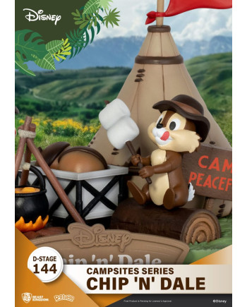 DISNEY - Chip & Dale - Diorama D-Stage Campsite Series 10cm