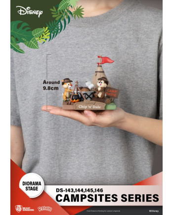DISNEY - Chip & Dale - Diorama D-Stage Campsite Series 10cm