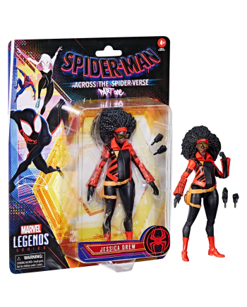 SM : ACROSS THE SPIDER-VERSE - Jessica Drew - Fig. Marvel Legend 15cm