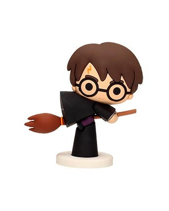 HARRY POTTER - Rubber Mini Figure 6cm - Harry on Nimbus
