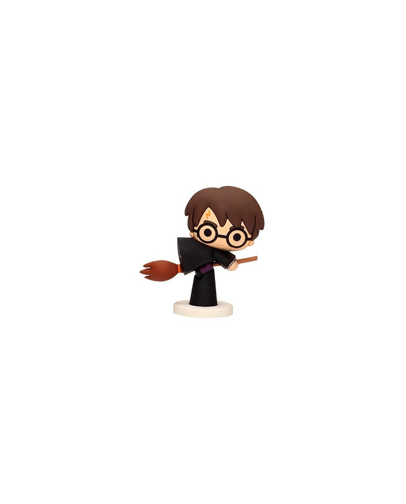 HARRY POTTER - Rubber Mini Figure 6cm - Harry on Nimbus