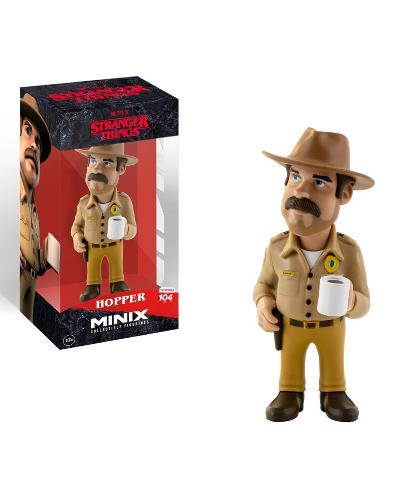 STRANGER THINGS - Hopper - Figure Minix 12cm