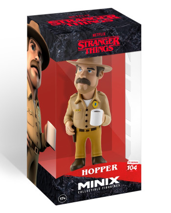 STRANGER THINGS - Hopper - Figure Minix 12cm