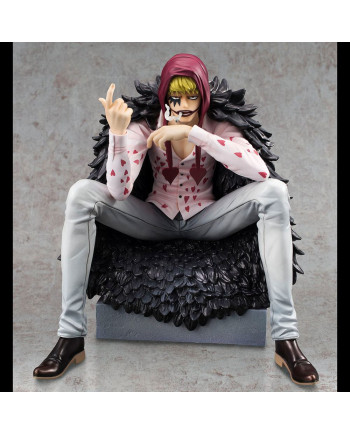 ONE PIECE - Corazon & Law - Statue Excellent Model Li. Ed. P.O.P. 17cm