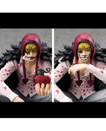 ONE PIECE - Corazon & Law - Statue Excellent Model Li. Ed. P.O.P. 17cm