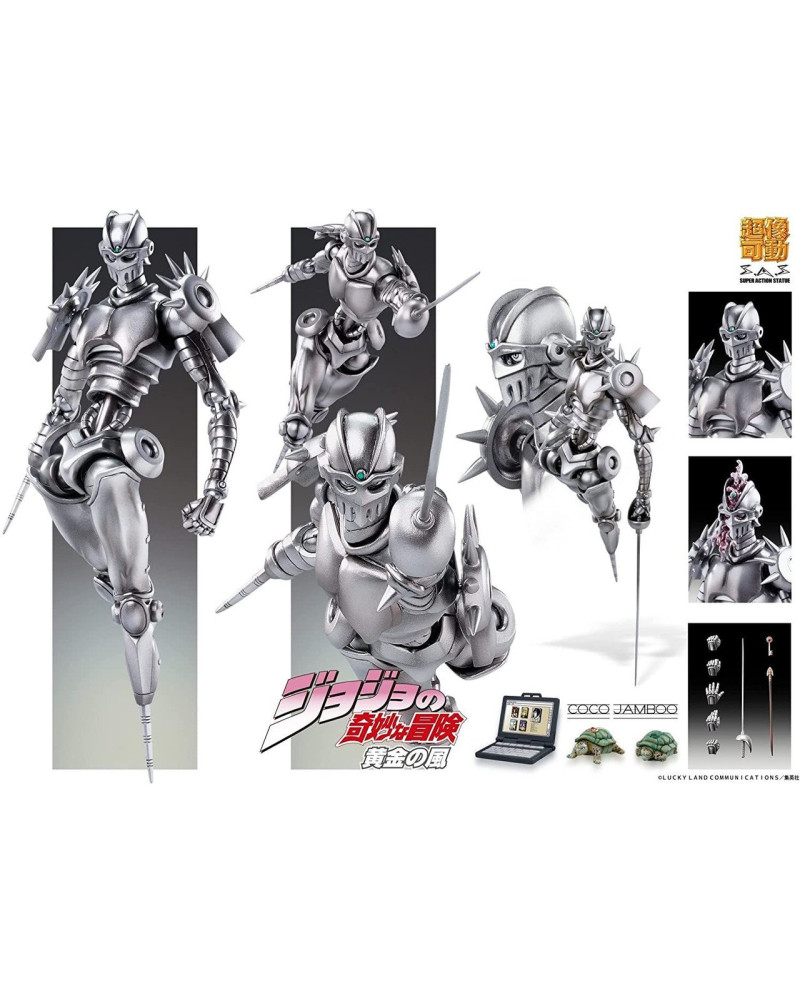 JOJO PART 5 - Silver Chariot - Figure Super Action Chozokado 16cm