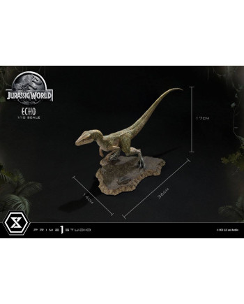 JURASSIC WORLD - Echo - Statue 17cm