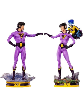 WONDER TWINS - 2-Pack Statuette 1/10 Art Scale DELUXE - 21cm Exclusive