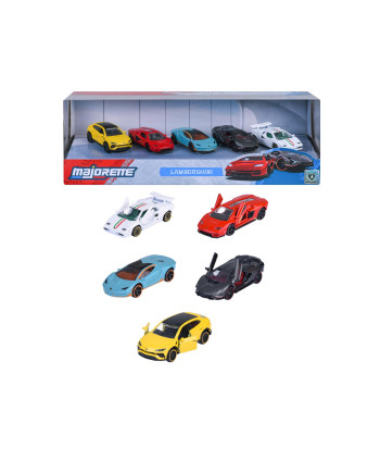RIDE COOL - Lamborghini - Pack of 5 Miniature Cars - 1:64