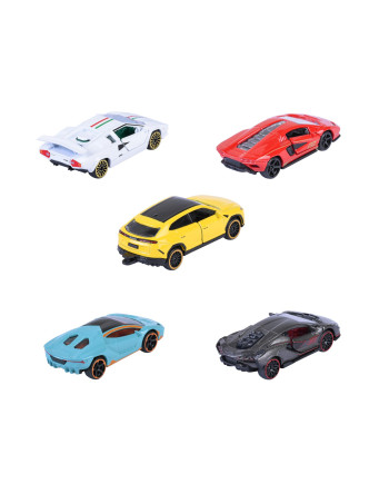 RIDE COOL - Lamborghini - Pack of 5 Miniature Cars - 1:64
