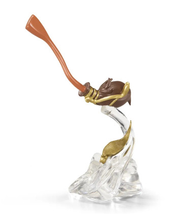 HARRY POTTER - Nimbus 2000 & Golden Snitch - Statue Prop-Ups 14cm