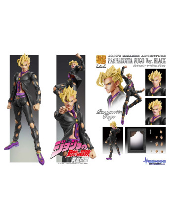 JOJO PART 5 - Pannacotta Fugo "Black Version" - Figure Chozokado 15cm