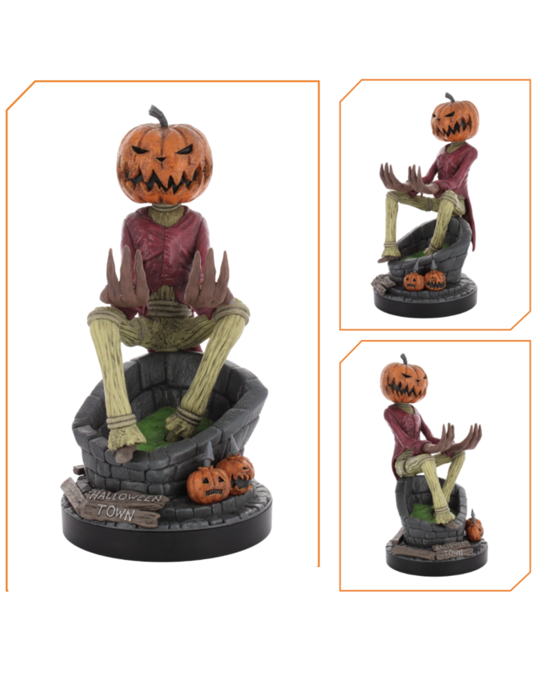 NIGHTMARE BEFORE XMAS - Pumpkin - Controller & Phone Support - 20cm