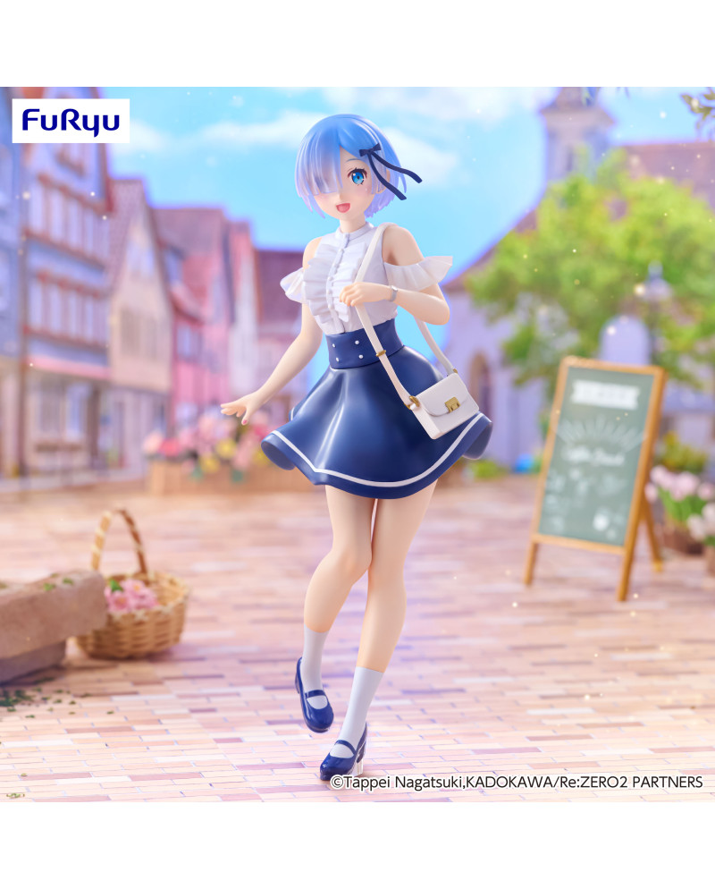 RE ZERO - Rem "Date Plan" - Statue Trio-Try-It 21cm